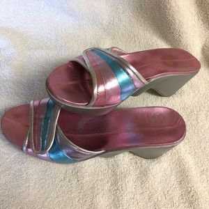 Cole Haan Nike G Series Metallic Wedge